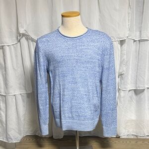 GAP Light Blue Roll-Neck Crewneck Sweater for Men